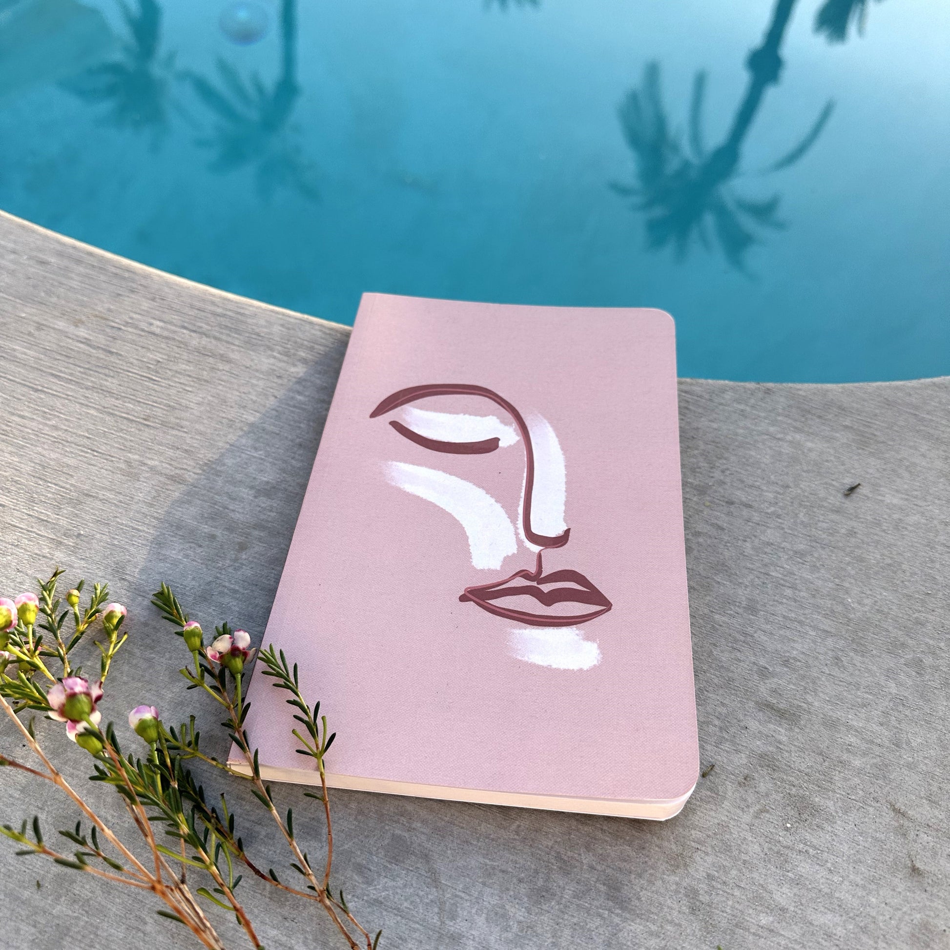 Notebook | Serenity Face Denik Classic Lay Flat Notebook | Loomshine
