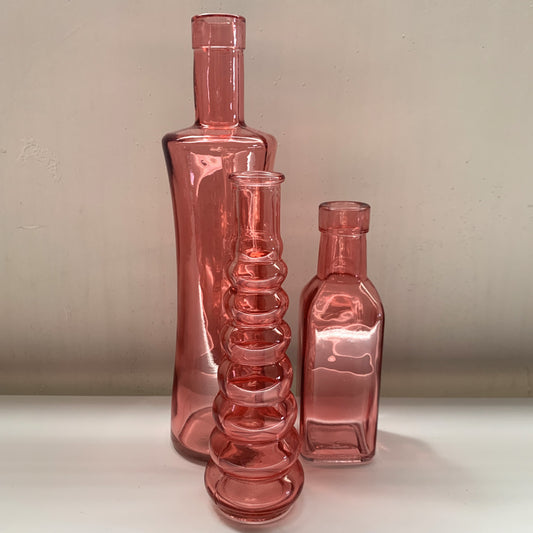 Vase | Americana Pink Vase Trio | Loomshine