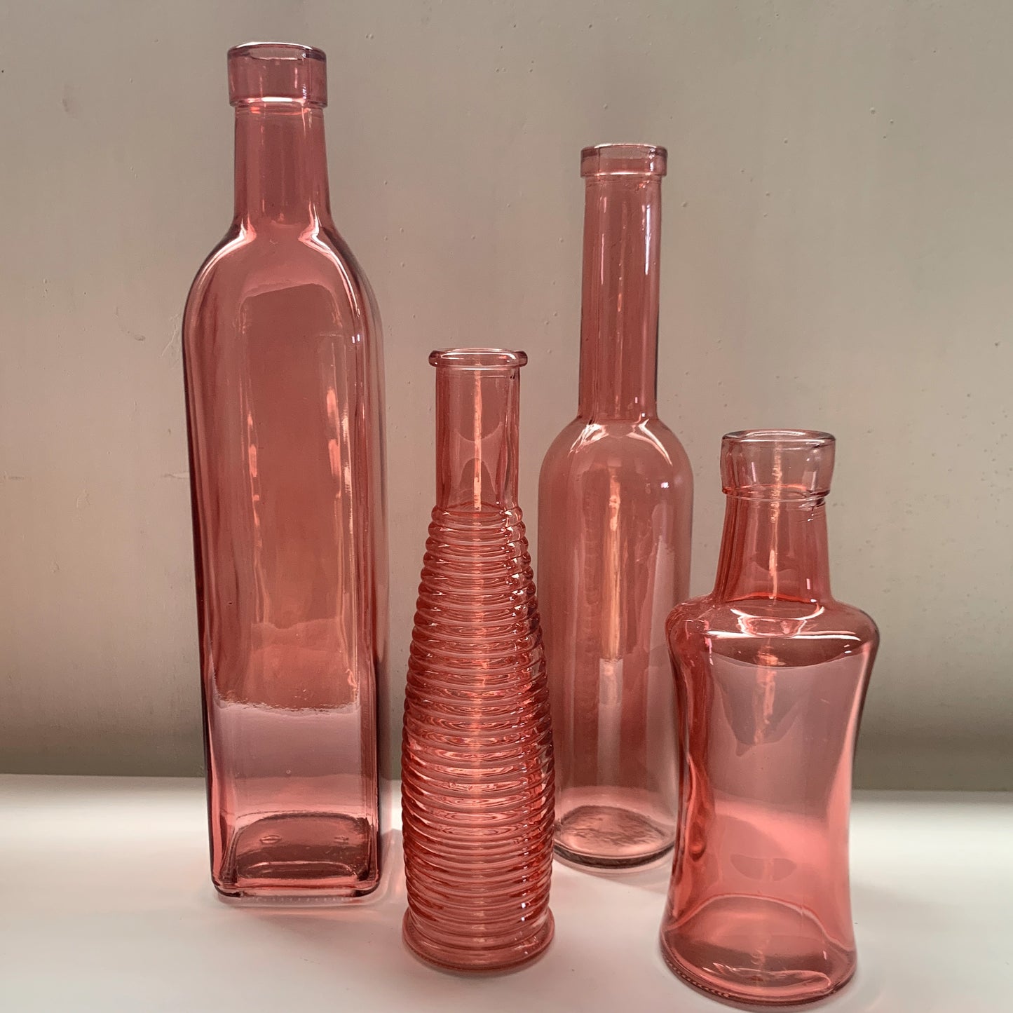Vase | Americana Pink Vase Quadrio I | Loomshine