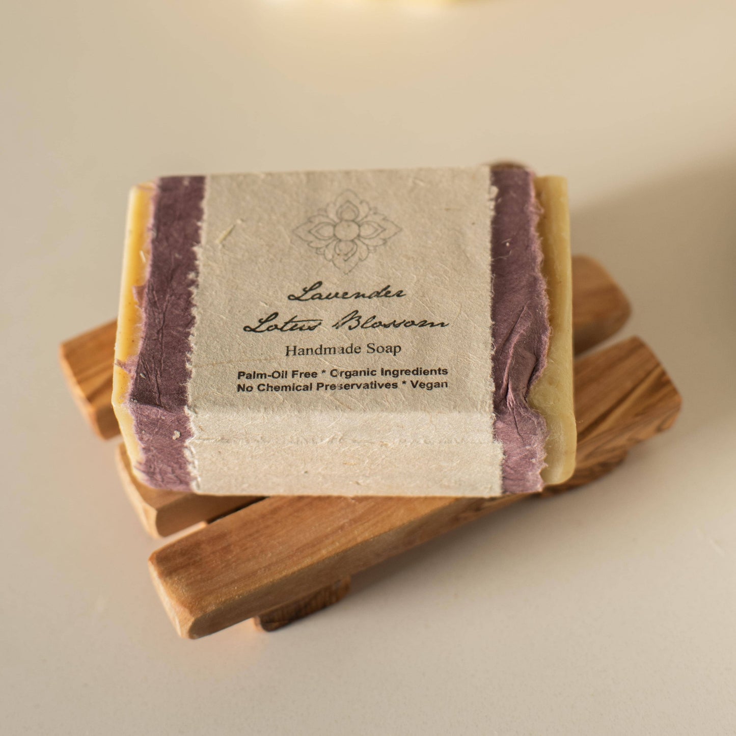 Soap | Lavender Lotus Blossom Organic Soap | Loomshine
