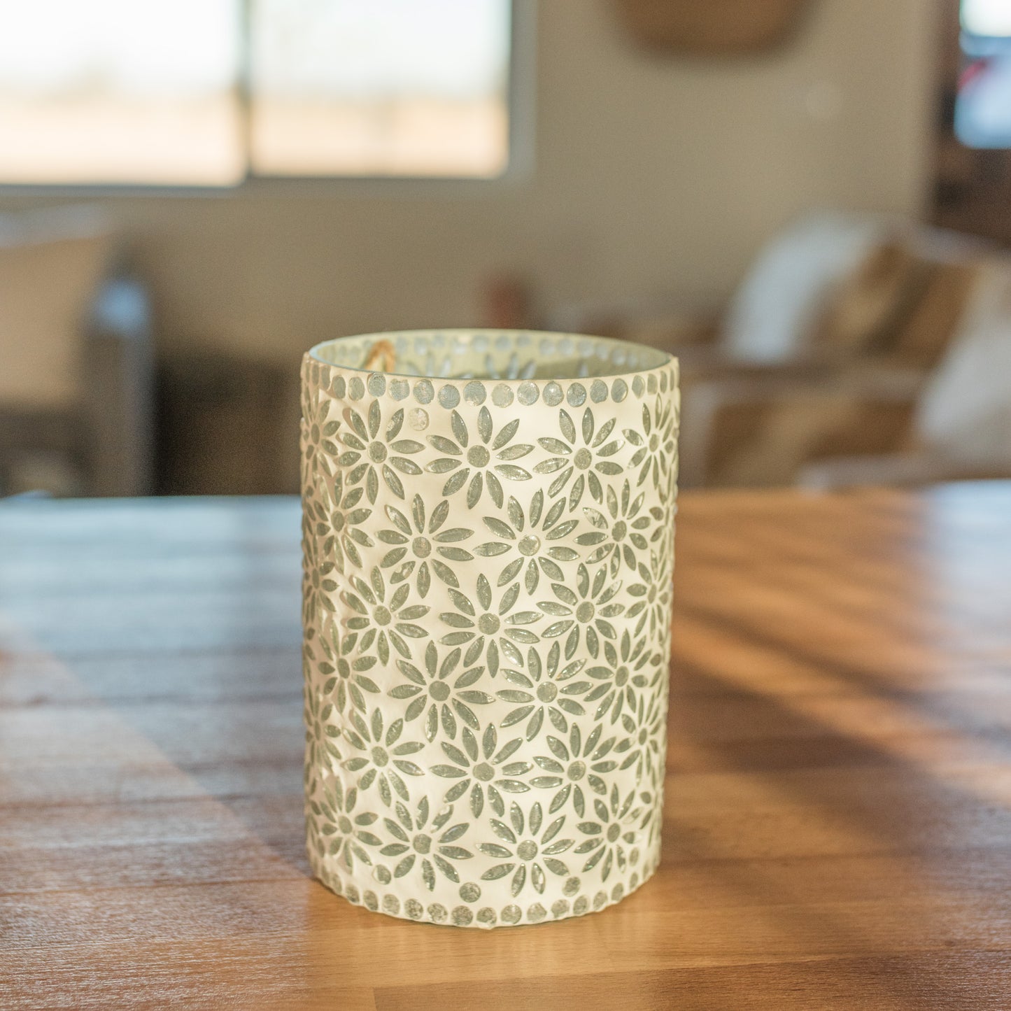 Vase | Sonrisa - Glass Mosaic Vase | Loomshine