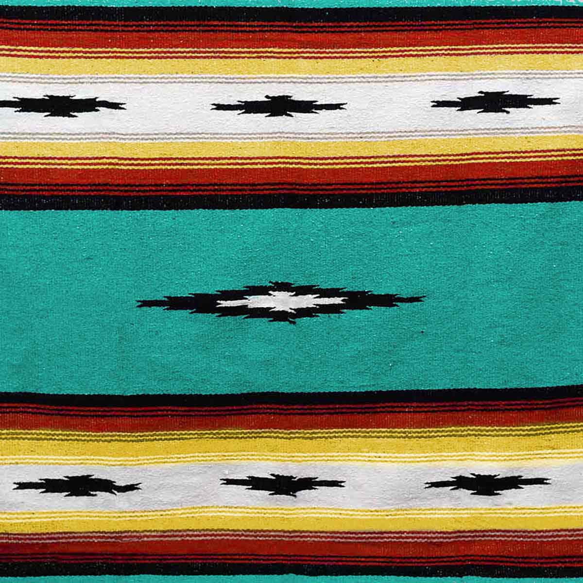 Blanket | Silver Fox - Mexican Baja Multi-Diamond Blanket | Loomshine